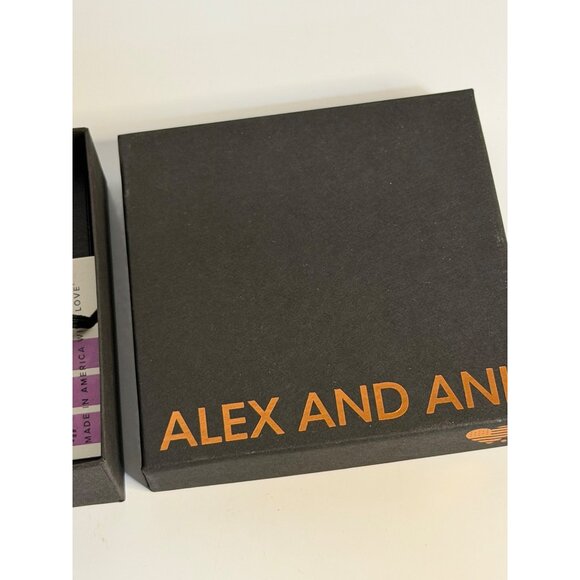 Alex & Ani Kindred Cord Reindeer Charm Bracelet Sterling Silver NIB Holiday Gift - Picture 3 of 5